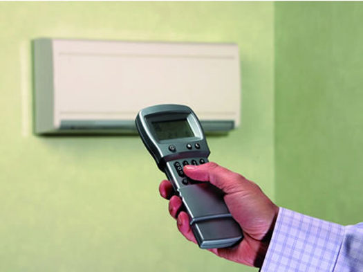 Remote air conditioners for conservatories
