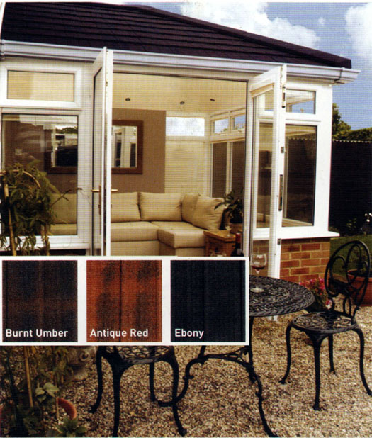 Different Conservatory and sunroom roof styles