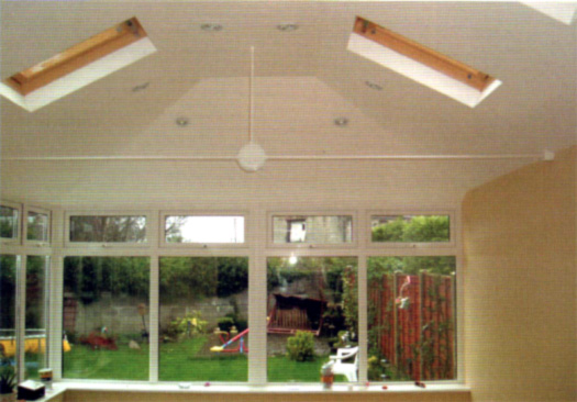 Plaster Finish for conservatories and sunrooms