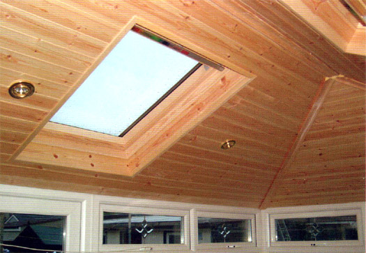 Roof windows for conservatories and sunrooms